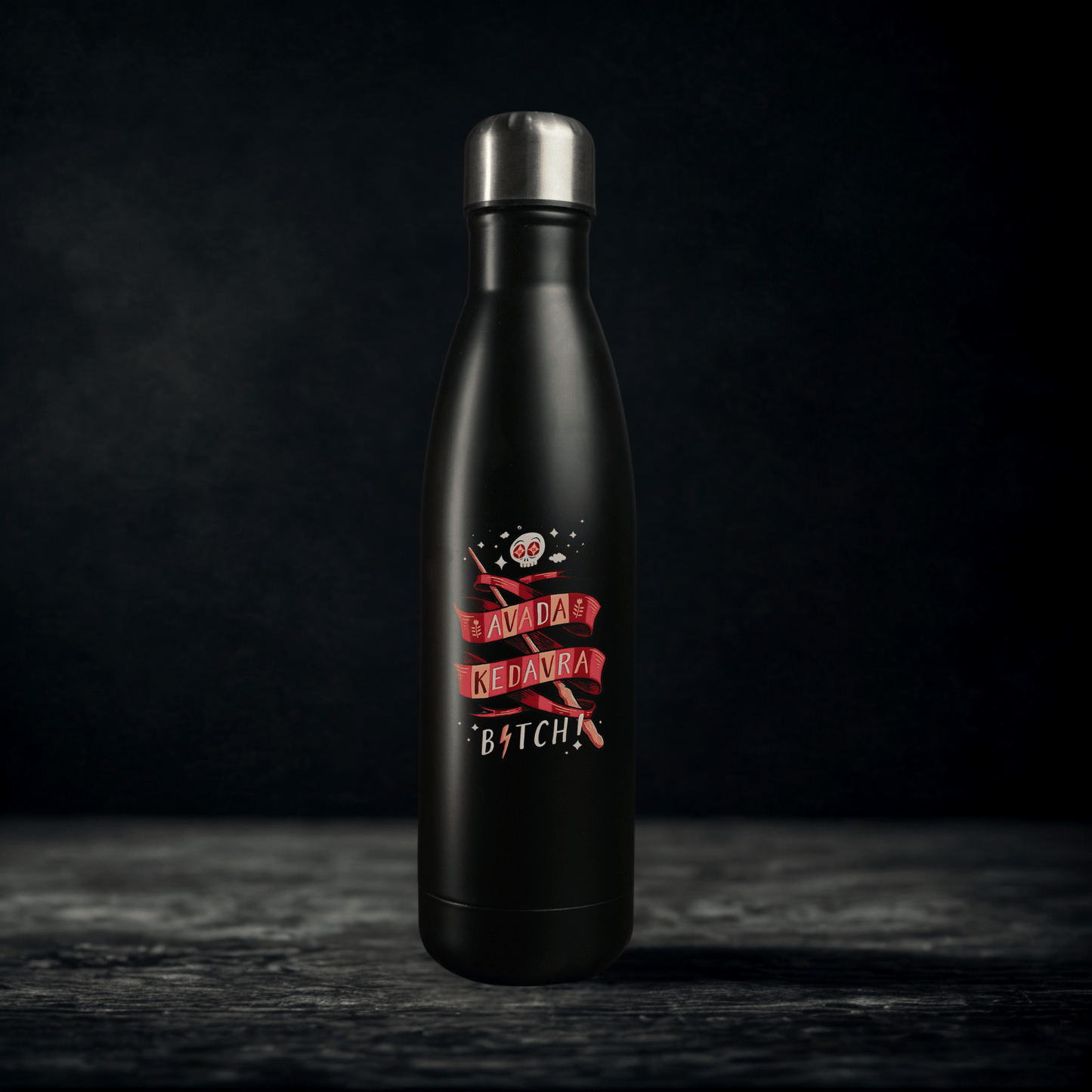 Avada Kedavra Water Bottle