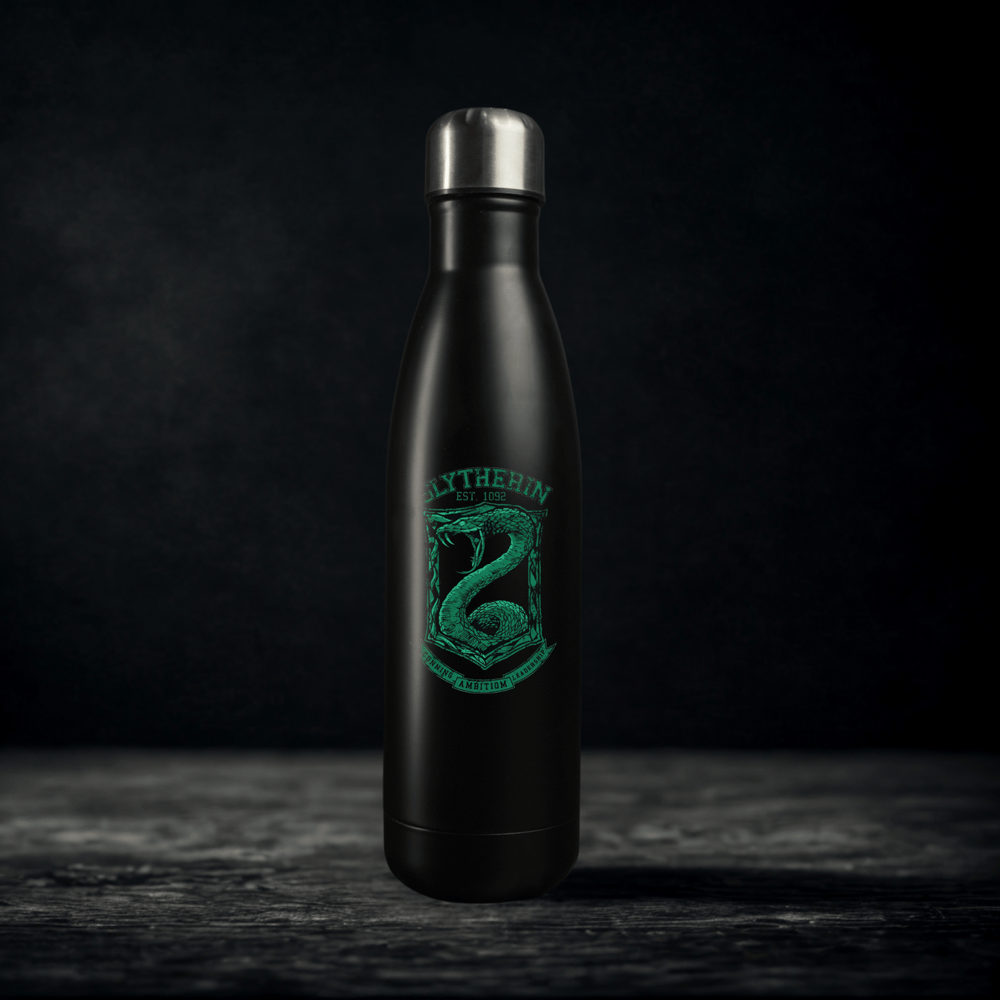 Slytherin water bottle