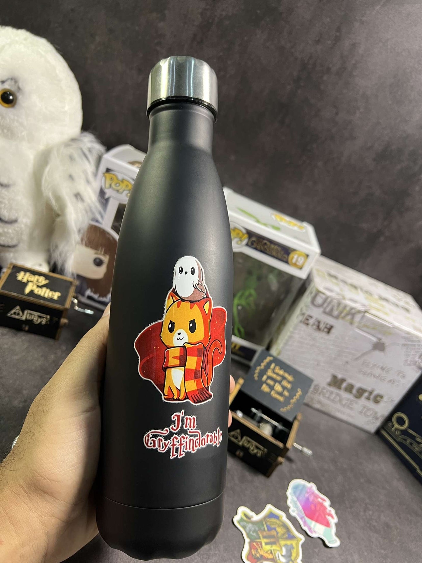 Gryffindorable water bottle