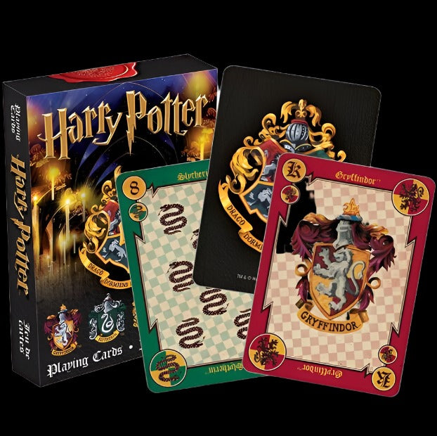 Harry Potter Playing Game Cards Hogwarts House Collection