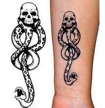 Harry Potter DEATH EATERS Waterproof Temporary Tattoo