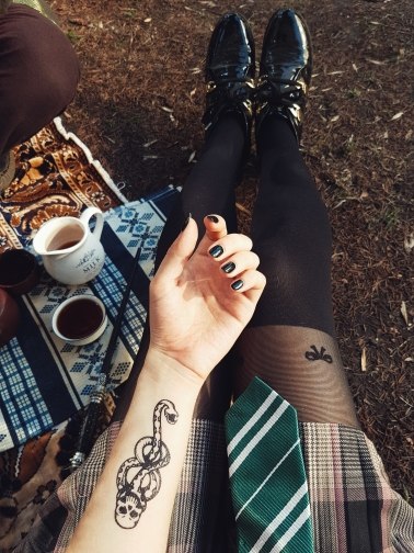 Harry Potter DEATH EATERS Waterproof Temporary Tattoo