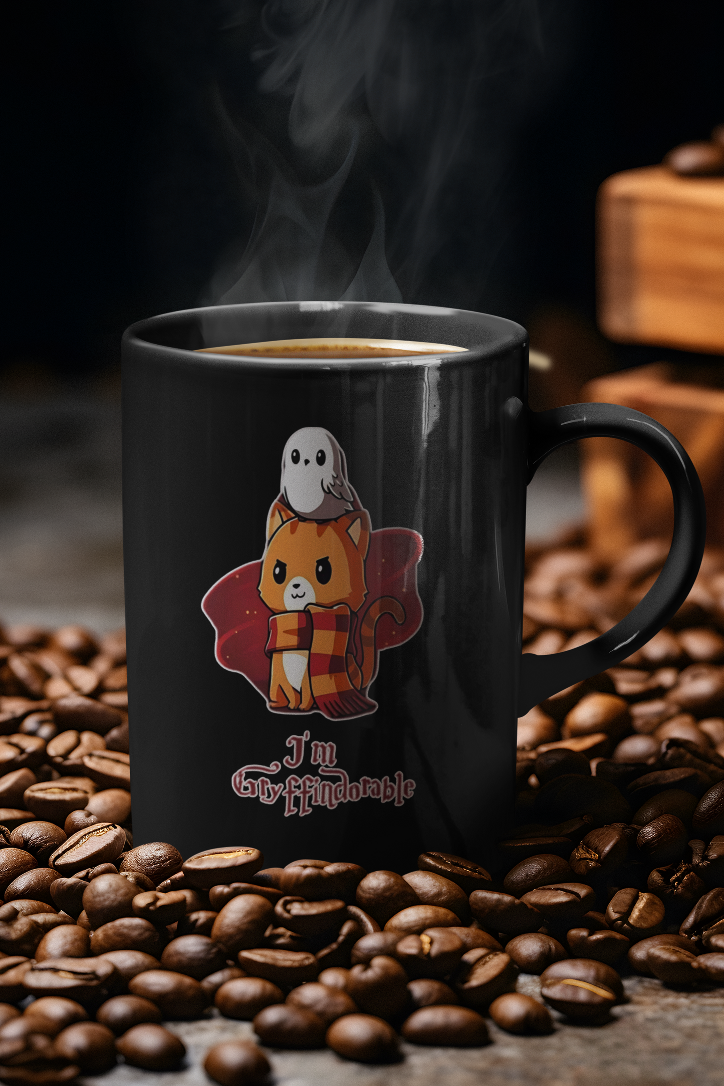 Gryffindorable Black Mug
