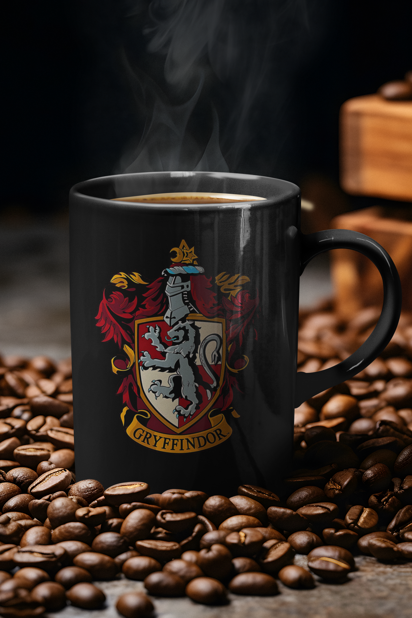 Gryffindor Black Mug