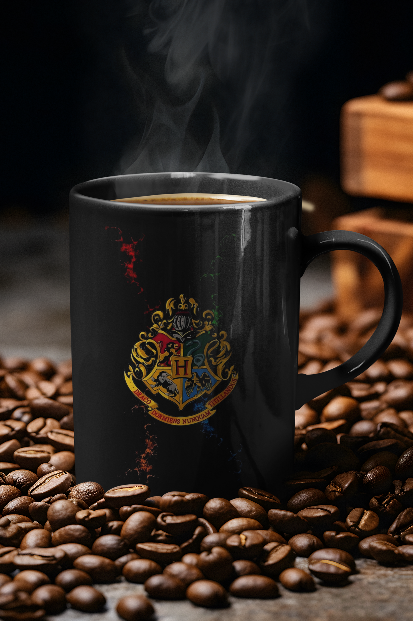 Hogwarts Black Mug