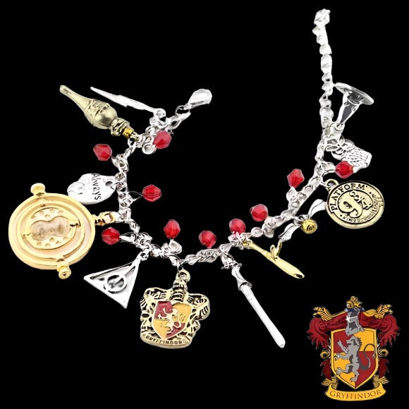 Gryffindor Charm Bracelet