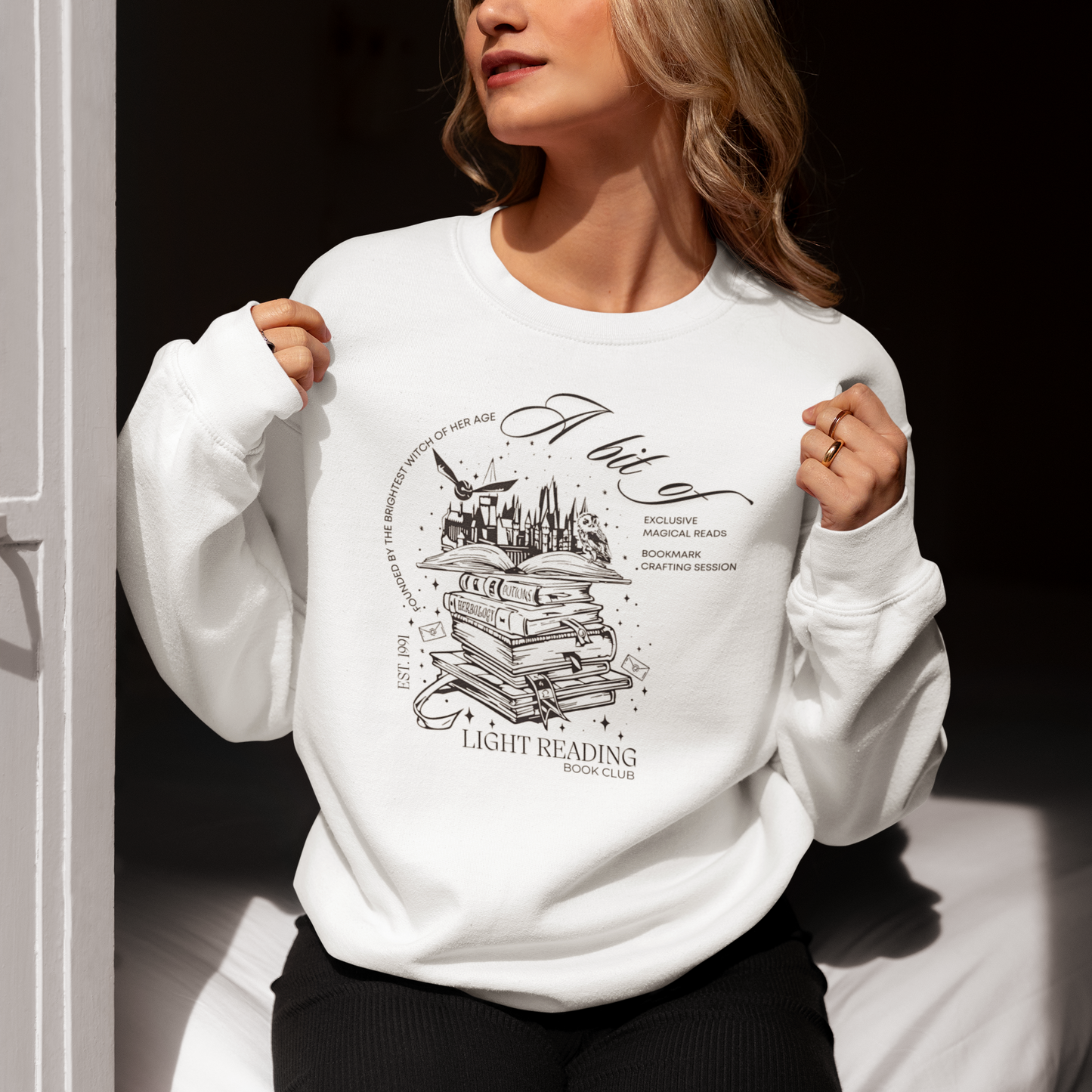 Hermione Book Club SweatShirt