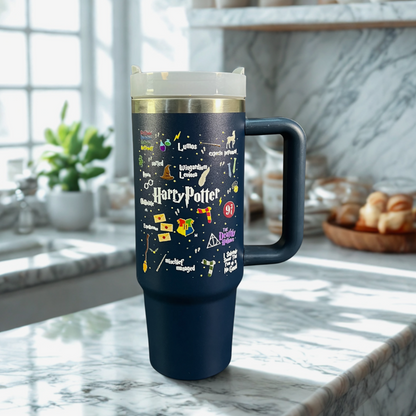 Mystic Charm Tumbler Navy blue