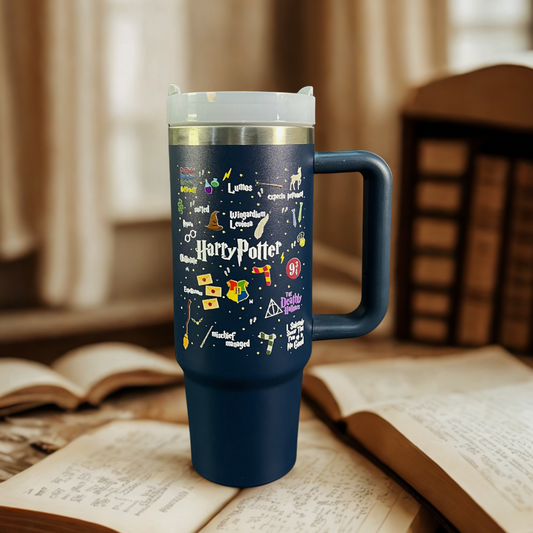 Mystic Charm Tumbler Navy blue
