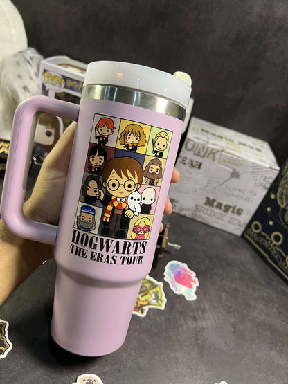 Hogwarts Eras Peach Tumbler