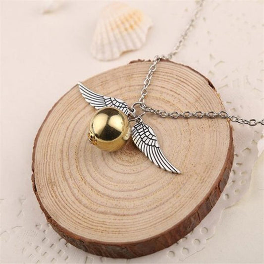 Golden Snitch Pendent Necklace