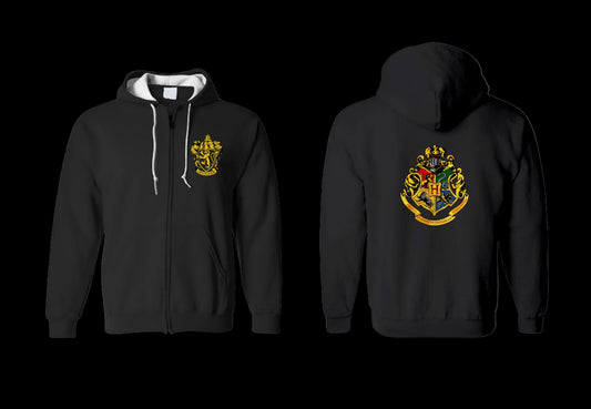 Gryffindor/Hogwarts Zip up hoodie