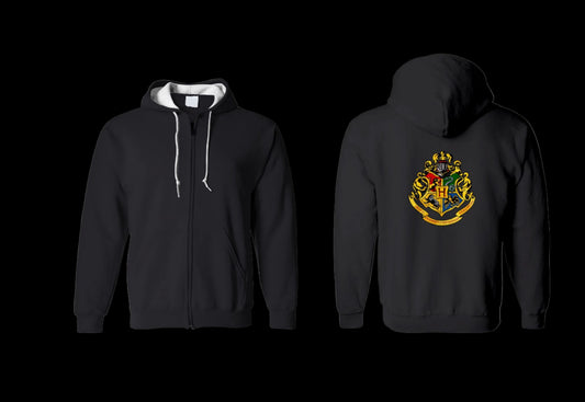 Hogwarts Zip Up Hoodie