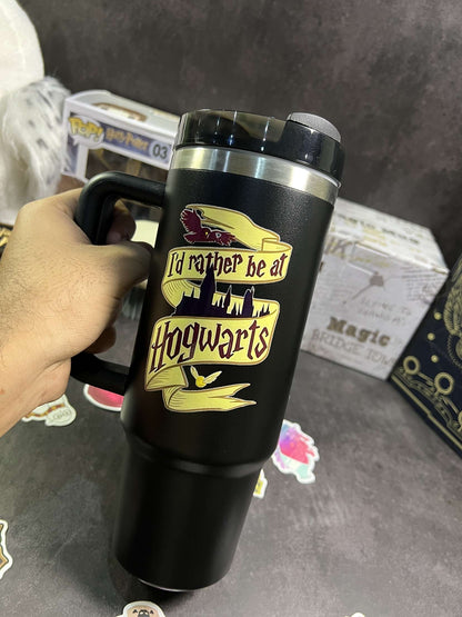 I'd Rather Be at Hogwarts Tumbler