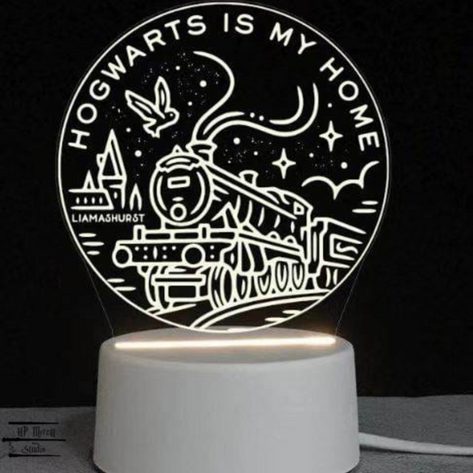 Hogwarts Is My Home Lamp
