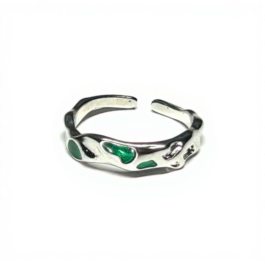 Silver Snake Wrap Ring | Adjustable Serpent Fashion Ring