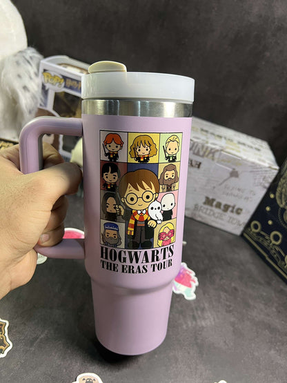Hogwarts Eras Peach Tumbler