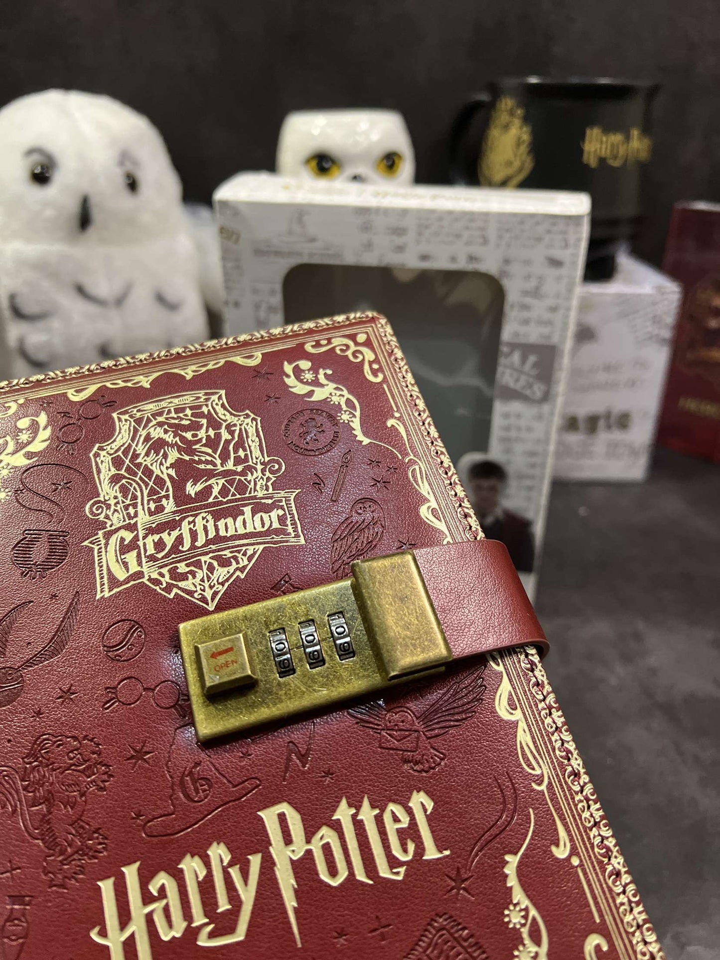 Harry Potter Vintage Code Lock Diary (limited edition)