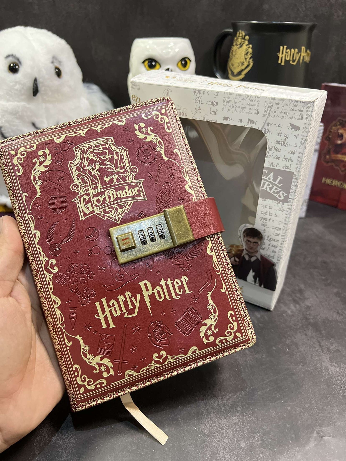 Harry Potter Vintage Code Lock Diary (limited edition)