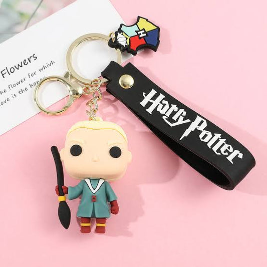 Draco Malfoy Character Keychain with Strap