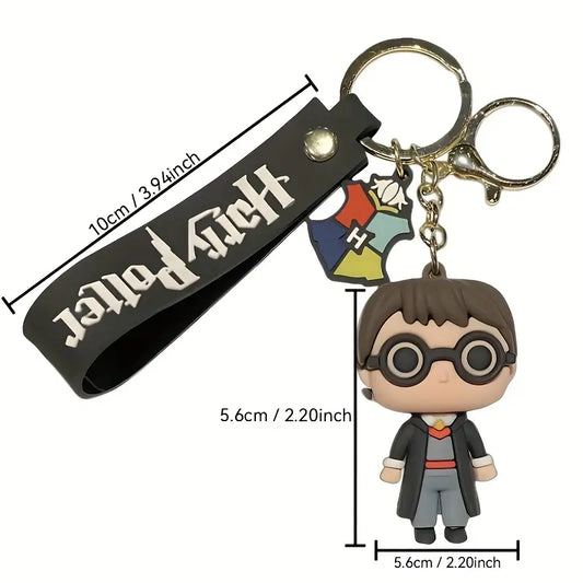 Harry Potter Character Keychain with Strap