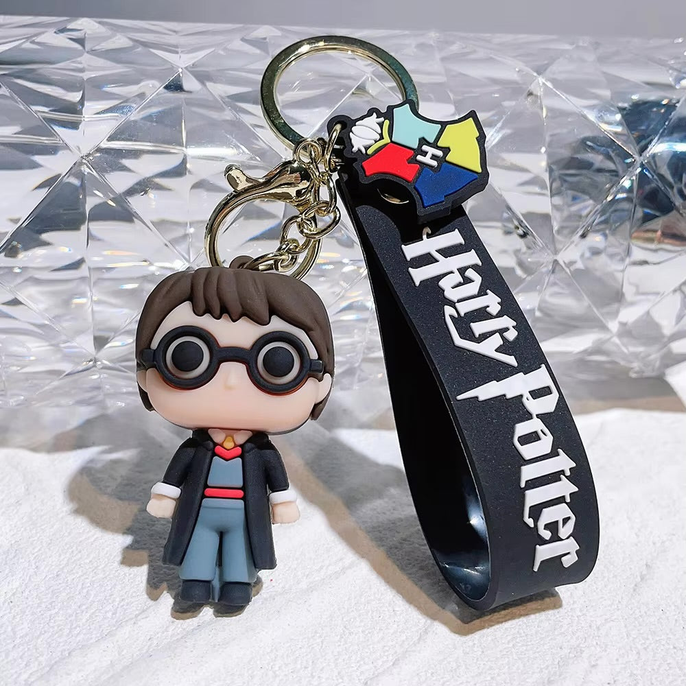 Harry Potter Character Keychain with Strap