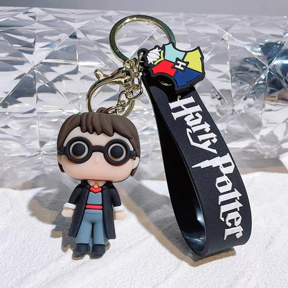 Harry Potter Character Keychain with Strap