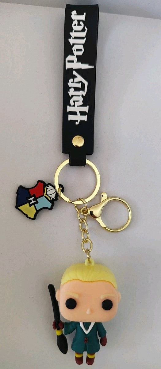 Draco Malfoy Character Keychain with Strap