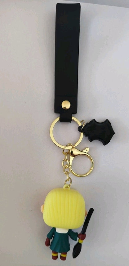 Draco Malfoy Character Keychain with Strap