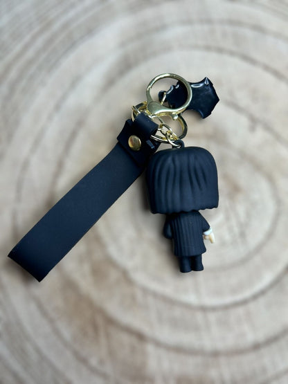 Severus Snape Character Keychain with Strap