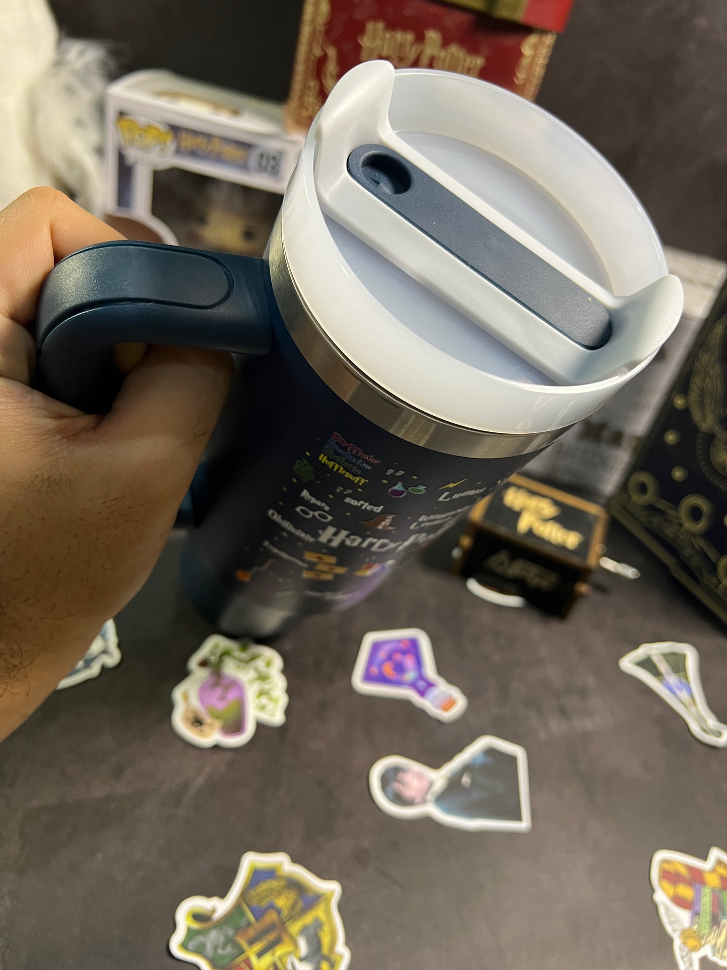 Mystic Charm Tumbler Navy blue