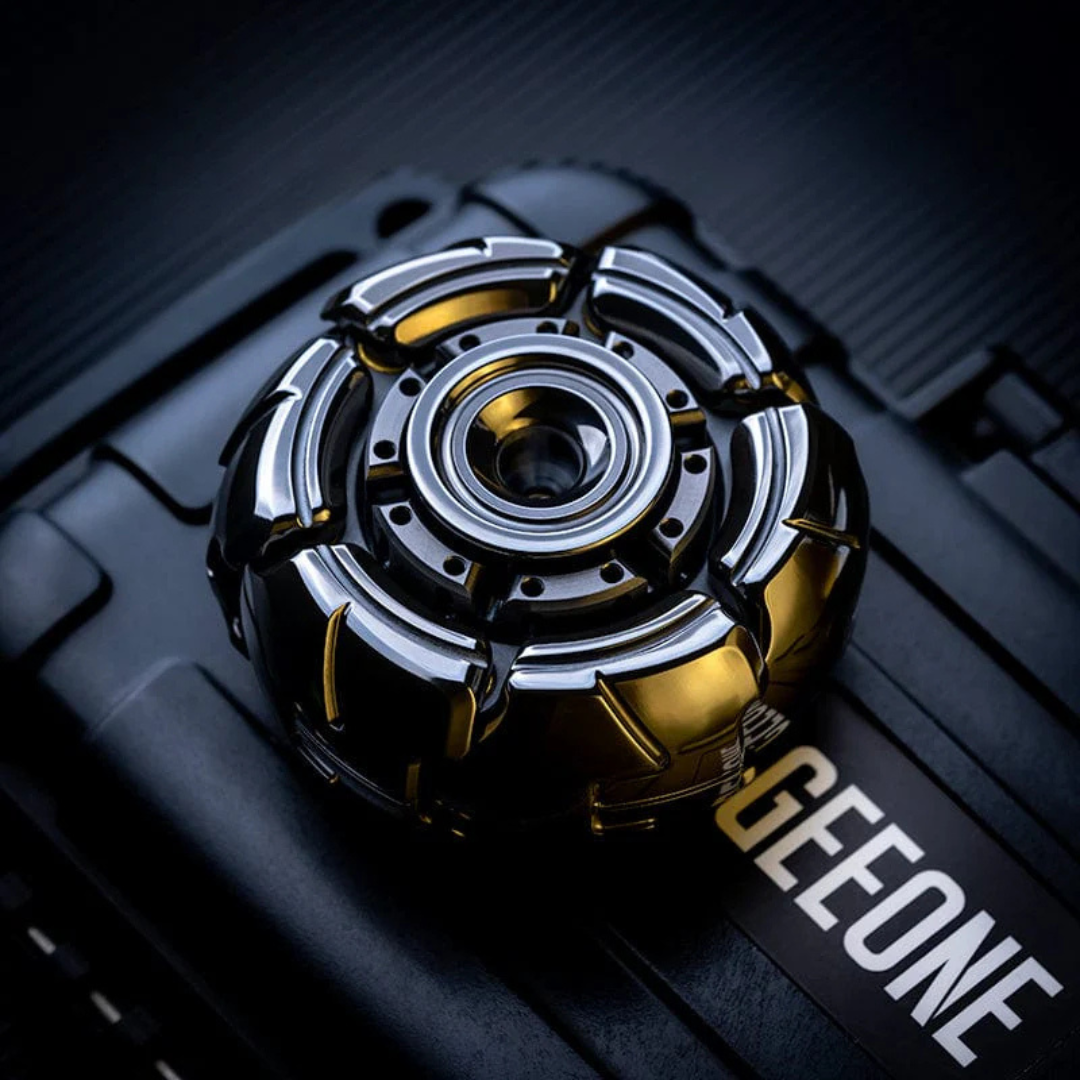 Premium Metal Gyro Fidget Spinner | High-Speed Silent Stress Relief Desk Toy