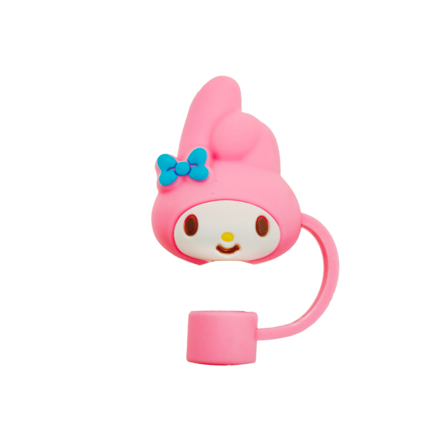 3D Cartoon Silicone Straw Cover Cap | Cute Straw Topper for Stanley Cups & Tumblers