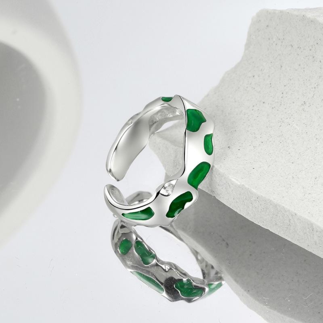 Silver Snake Wrap Ring | Adjustable Serpent Fashion Ring