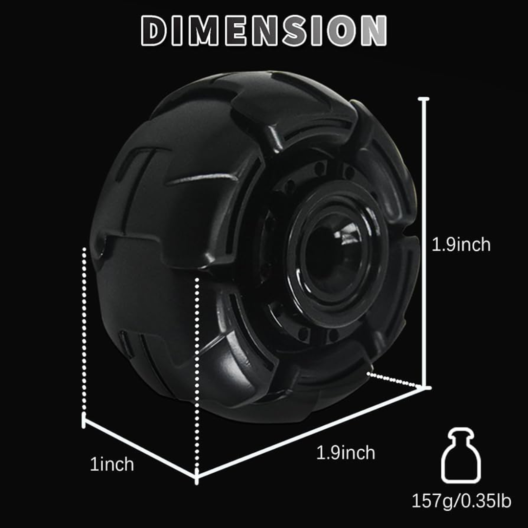 Premium Metal Gyro Fidget Spinner | High-Speed Silent Stress Relief Desk Toy