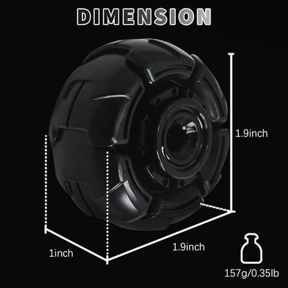 Premium Metal Gyro Fidget Spinner | High-Speed Silent Stress Relief Desk Toy