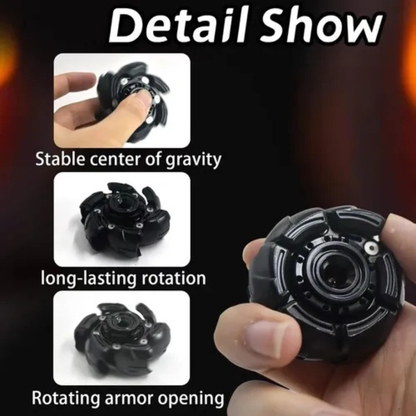 Premium Metal Gyro Fidget Spinner | High-Speed Silent Stress Relief Desk Toy