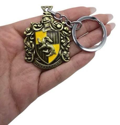 Hufflepuff Crest Keychain