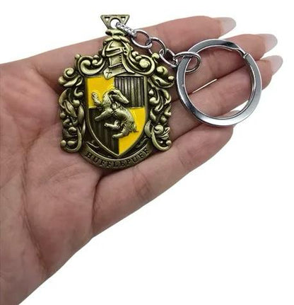 Hufflepuff Crest Keychain