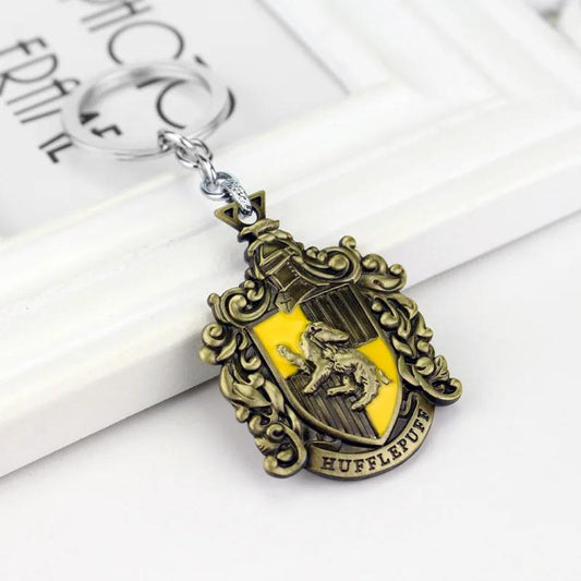 Hufflepuff Crest Keychain