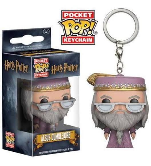 Albus Dumbledore Pocket Pop Keychain
