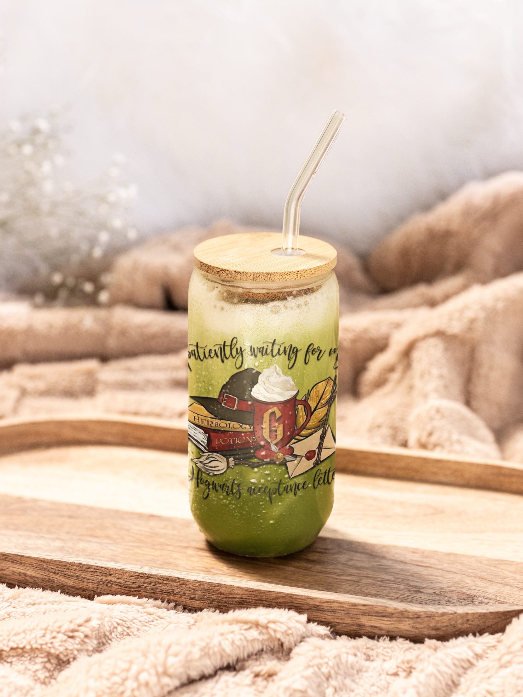Wait Glass Patiently Waiting Glass Tumbler – HP Merch Studio