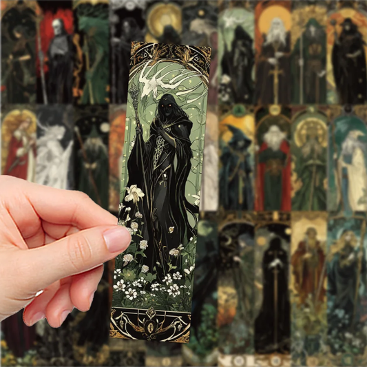 Gothic\Dark Wizard-themed Bookmarks