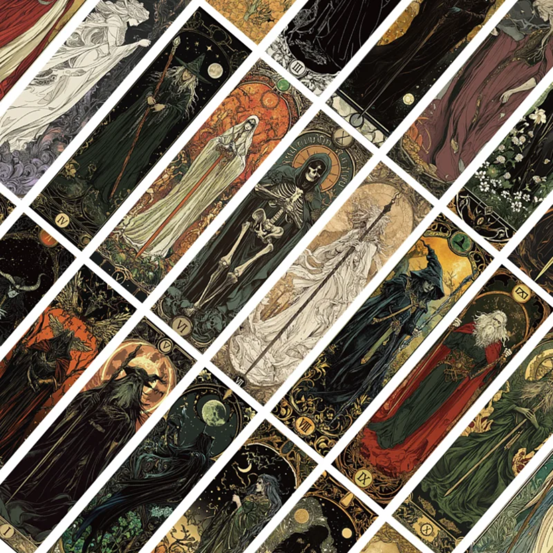 Gothic\Dark Wizard-themed Bookmarks