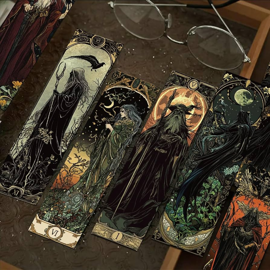 Gothic\Dark Wizard-themed Bookmarks