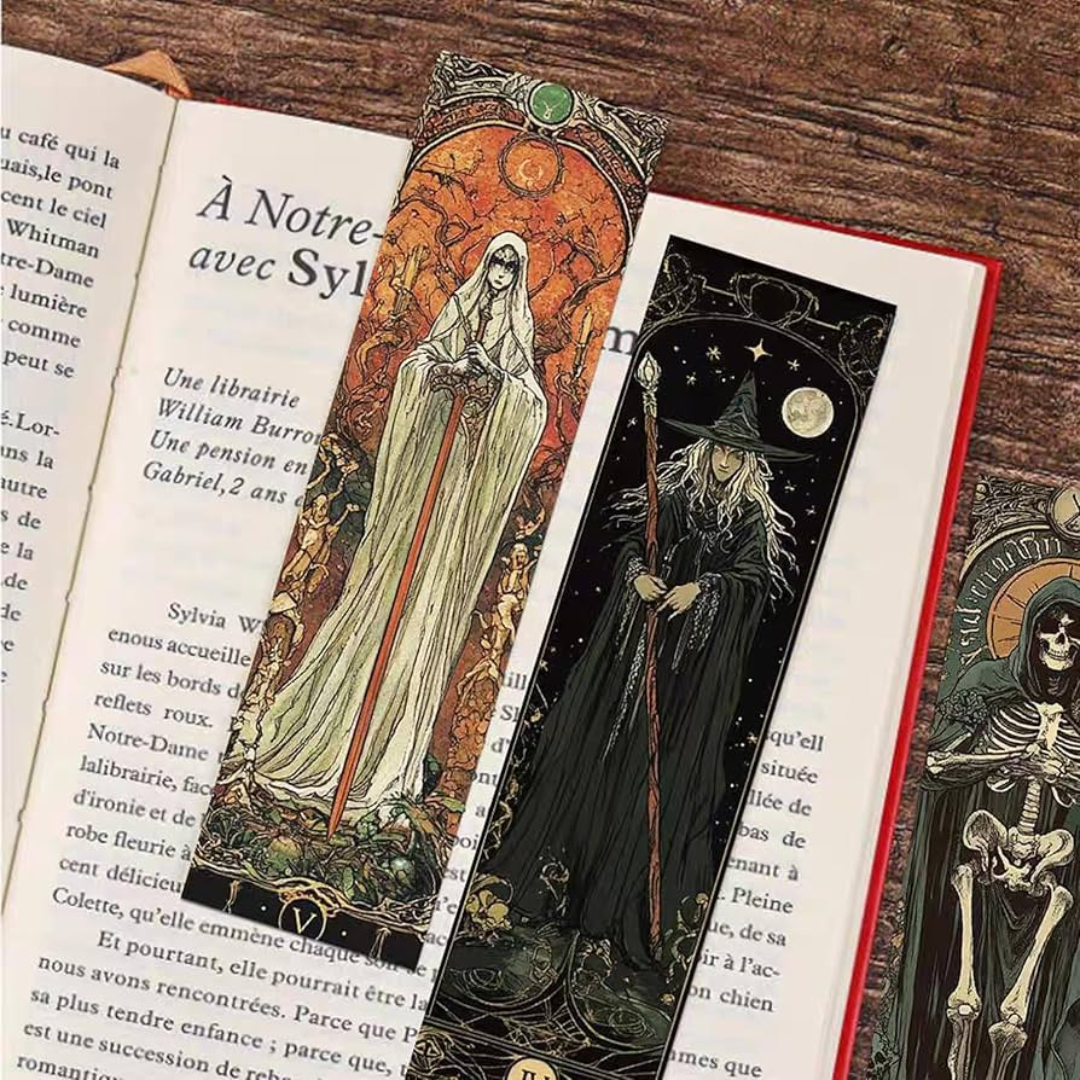 Gothic\Dark Wizard-themed Bookmarks