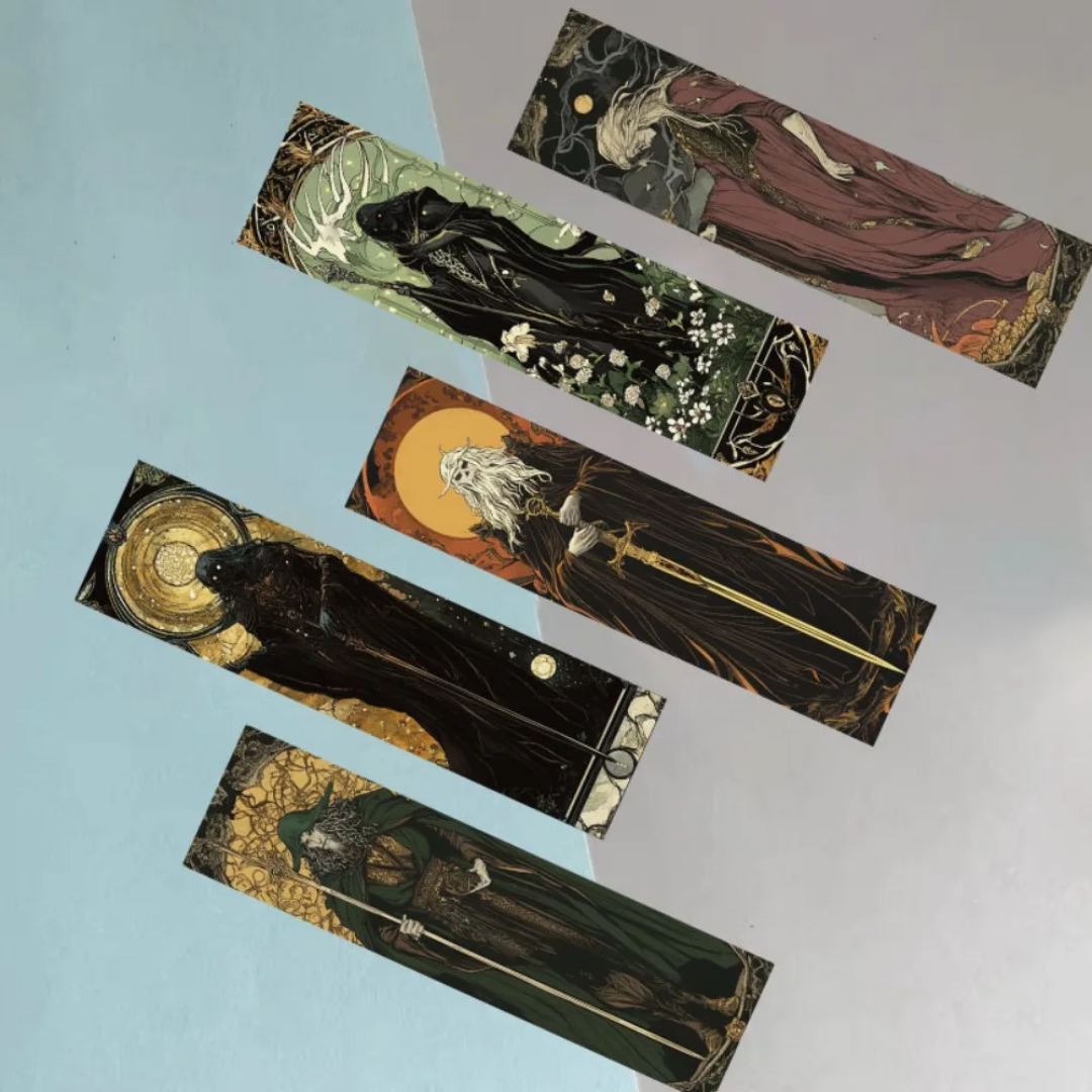 Gothic\Dark Wizard-themed Bookmarks