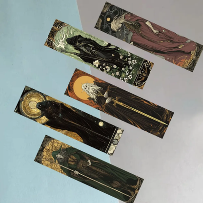 Gothic\Dark Wizard-themed Bookmarks
