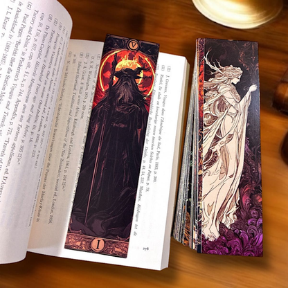 Gothic\Dark Wizard-themed Bookmarks