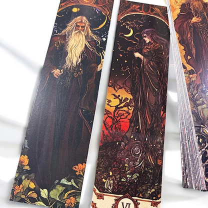 Gothic\Dark Wizard-themed Bookmarks